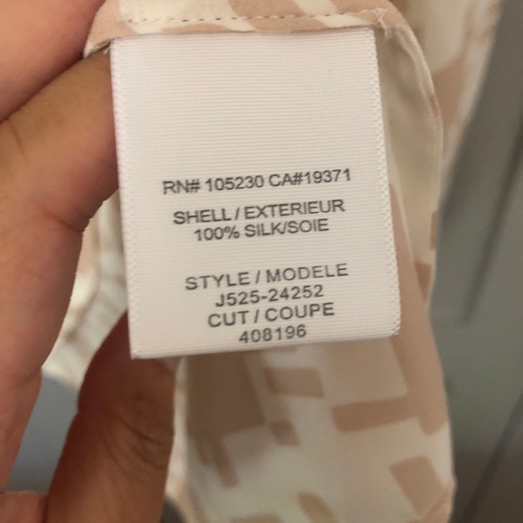 NWT Joie silk shirt XS - Picture 5 of 6